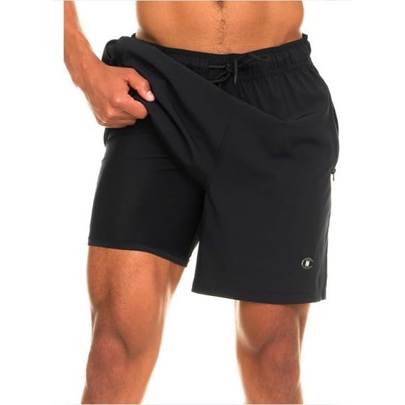 NEW Champion Mens Swim Trunks with Compression Liner, 2 in 1 Mens Bathing Suit S - Picture 1 of 4